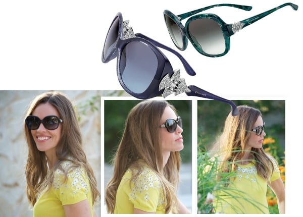 هيلاري سوانك تعشق هذه النظارات