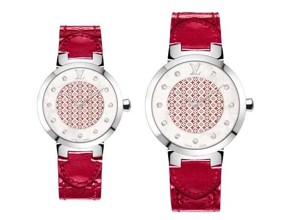 ساعة Tambour Monogram من Louis Vuitton