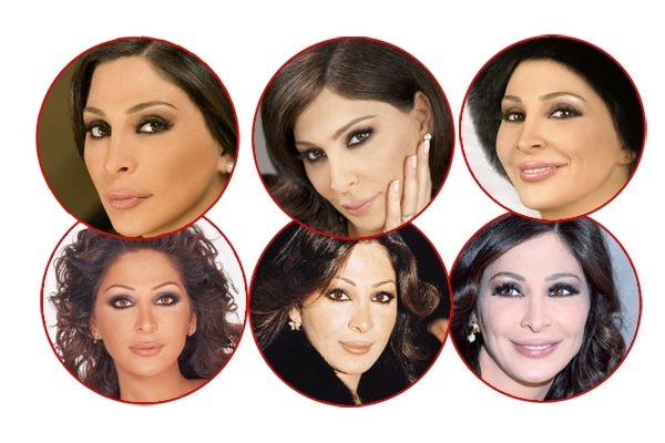 إليسا مع 'عدسات لاصقة' أو دونها ؟