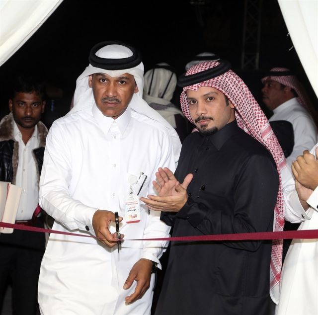 الجابر يفتتح مكتب التنسيق الإعلامي للحفلات الفنية في سوق واقف