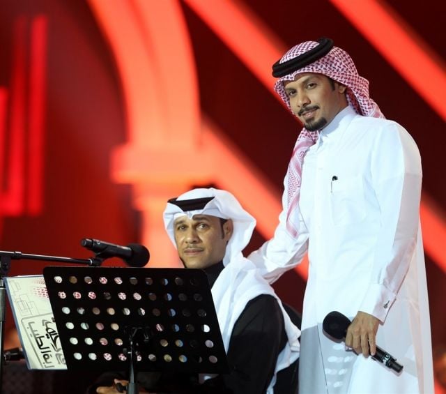 ثاني حفلات مهرجان سوق واقف طربية شعبية خليجية