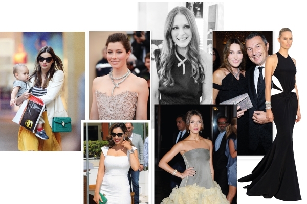 <strong>7</strong> نجمات يخترن <strong>7</strong> قطع من مجموعة  Serpenti من Bulgari