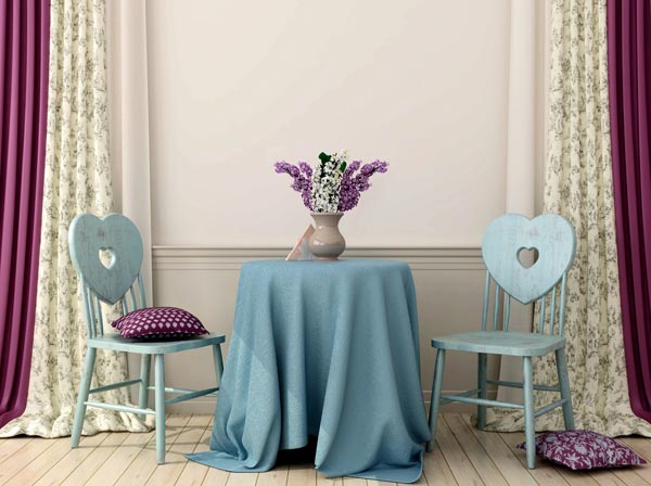 <strong>3</strong> أفكار لديكور رومنسي