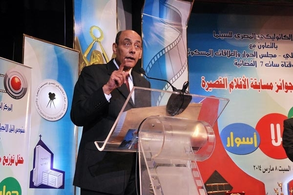 أحمد بدير يلقي كلمة