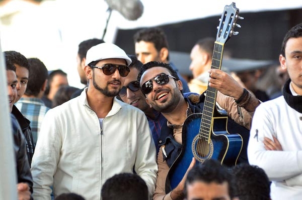 بعض المتسابقين