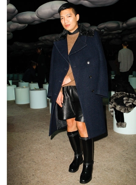 Bryan Grey Yambao at Marc Jacobs Fashion Show Bryan Grey Yambao at Marc Jacobs Fashion Show