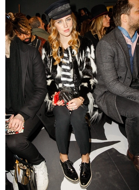 Chiara Ferragni at DVF Fashion Show Chiara Ferragni at DVF Fashion Show