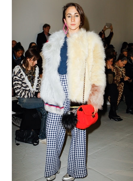 Delfina Delettrez at Rodarte Show Delfina Delettrez at Rodarte Show