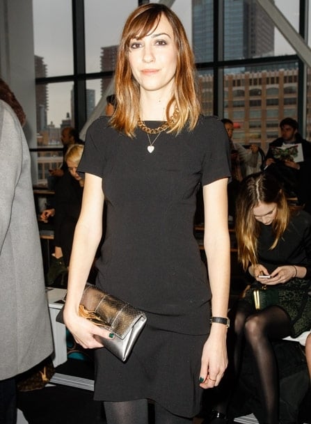 Gia Coppola at DVF Fashion Show winter