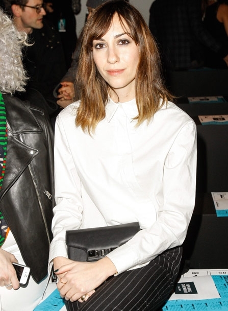 Gia Coppola at Opening Ceremony Fashion Show Gia Coppola at Opening Ceremony Fashion Show