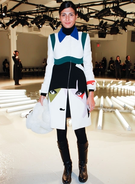 Giovanna Battaglia at Rodarte Show Giovanna Battaglia at Rodarte Show