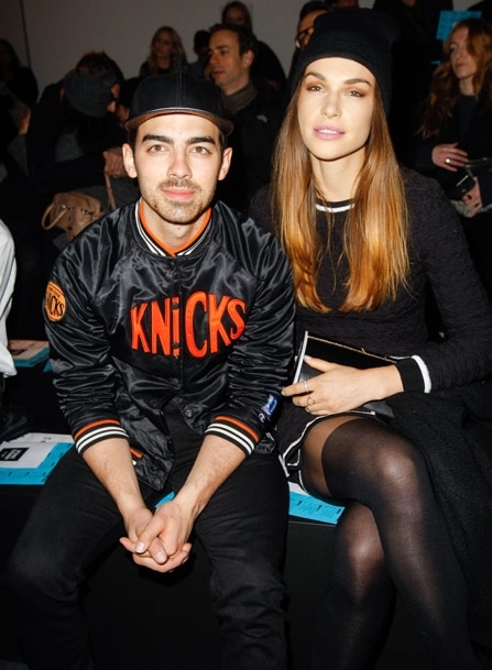 Joe Jonas and Blanda Eggenschwiler at Opening Ceremony Fashion Show Joe Jonas and Blanda Eggenschwiler at Opening Ceremony Fashion Show