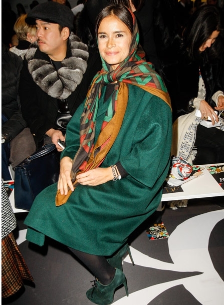 Miroslava Duma at DVF Fashion Show Miroslava Duma at DVF Fashion Show