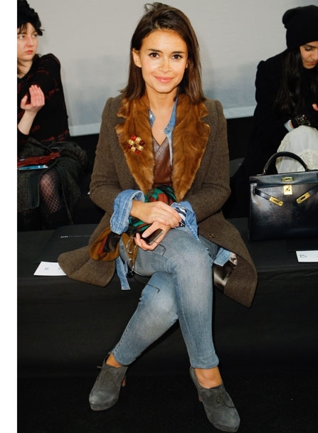 Miroslava Duma at Marc by Marc Jacobs Fashion Show Miroslava Duma at Marc by Marc Jacobs Fashion Show