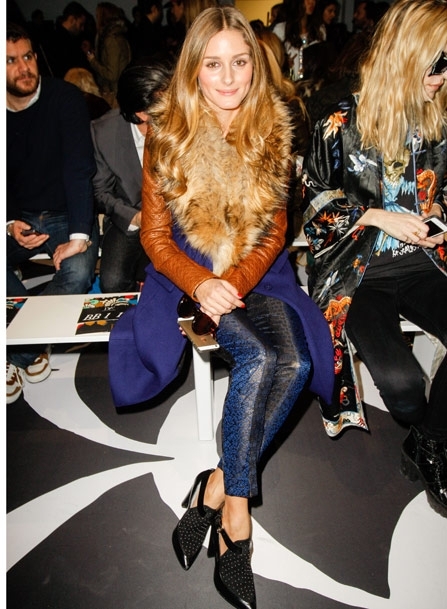 Olivia Palermo at DVF Fashion Show Olivia Palermo at DVF Fashion Show