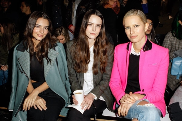 Stacy Martin, Karolina Kurkova at Rag & Bone Fashion Show Stacy Martin, Karolina Kurkova at Rag & Bone Fashion Show
