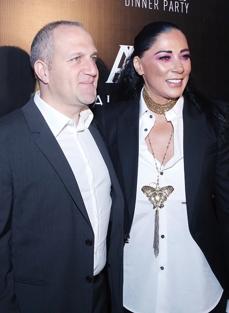 أمل أزهري وميشال المر