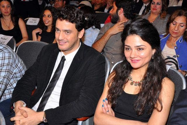 خالد ابو النجا وفرح يوسف