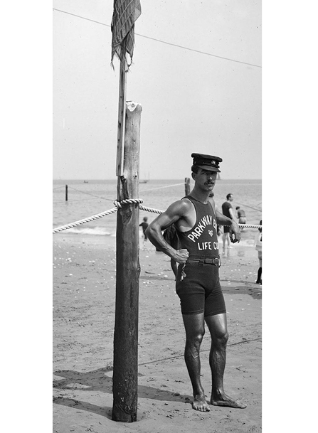 26-Lifeguard on the coast 1920