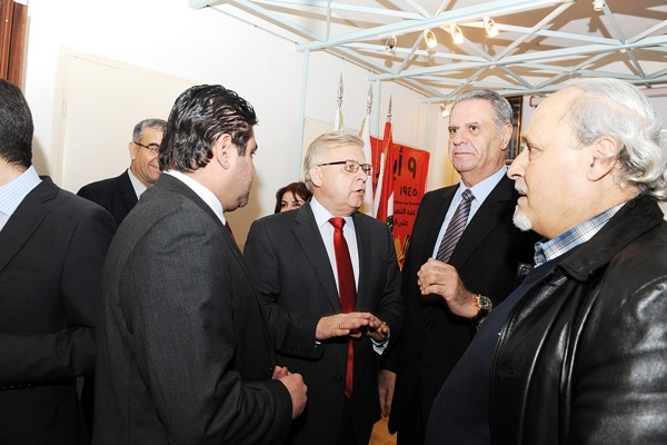 جاك صراف، السفير الروسي وعلي قبيسي