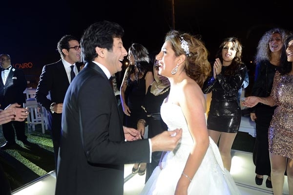  إياد نصار وعروسه
