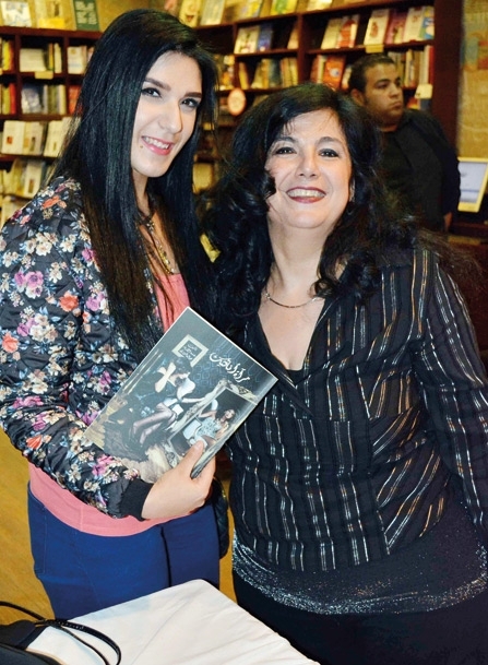 هالة خوري وخبيرة الماكياج دينا رامز