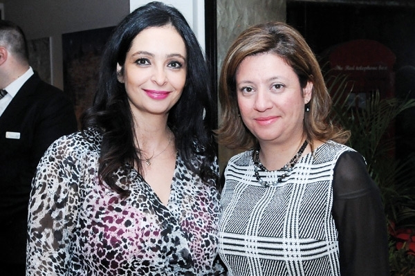 مارلين خليفة وميشيل معكرون