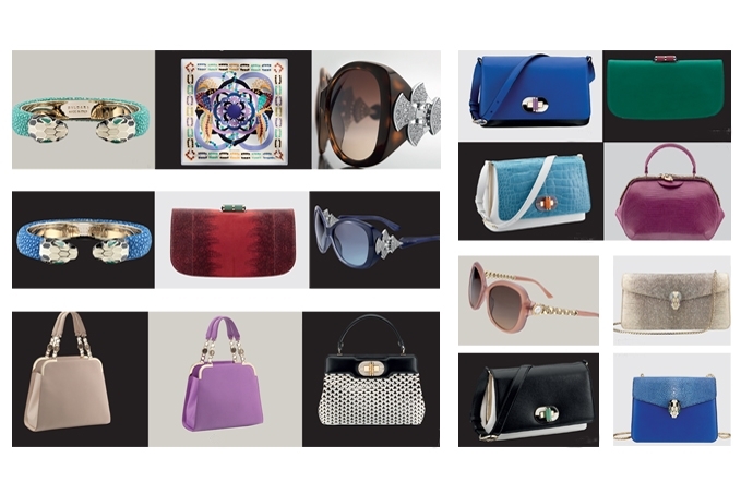 أكسسوارات بولغاري BVLGARI ألوان زاهية ومواد ثمينة مستوحاة من المجوهرات الفاخرة