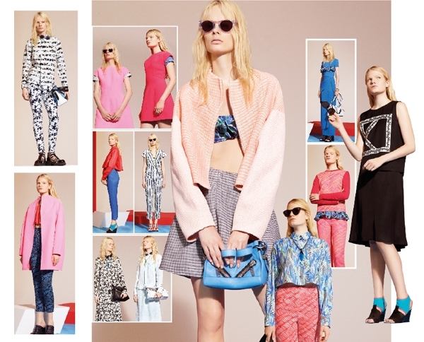 مجموعة الملابس النسائية من كينزو Kenzo لربيع وصيف 2014