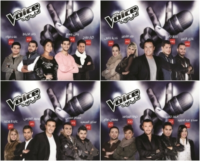 <strong>16</strong> مشتركاً يتنافسون في الحلقة المباشرة الأولى من <strong>the Voice</strong>