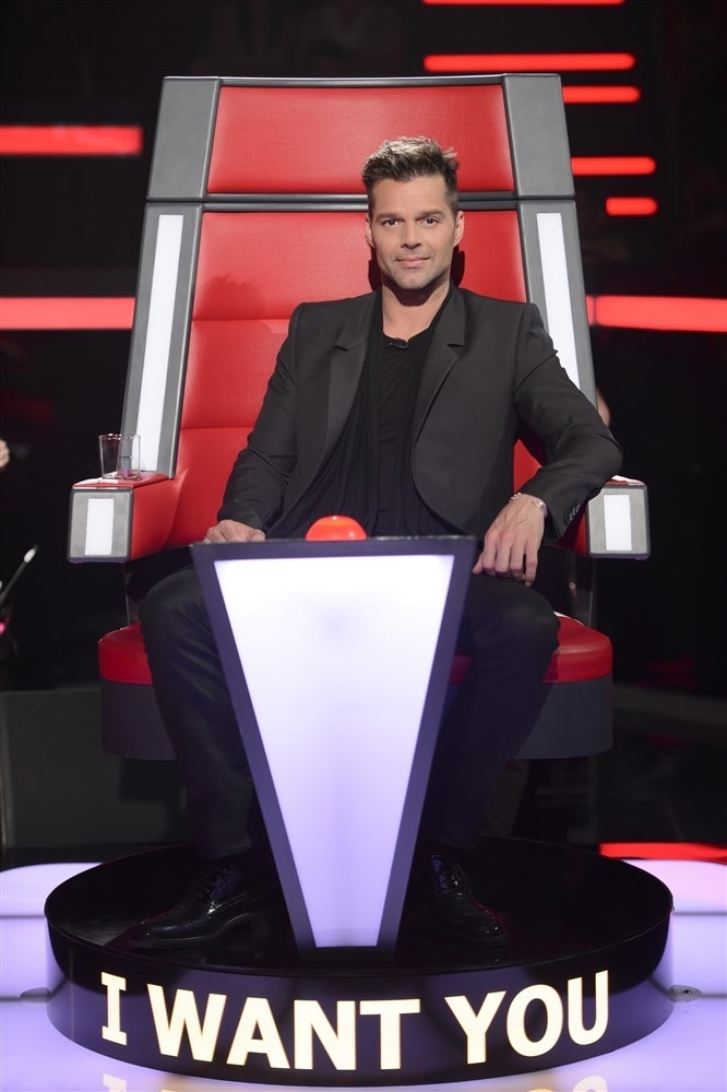 النجم العالمي ريكي مارتن يختتم الموسم الثاني من <strong  dir='ltr'>the Voice</strong> في بيروت