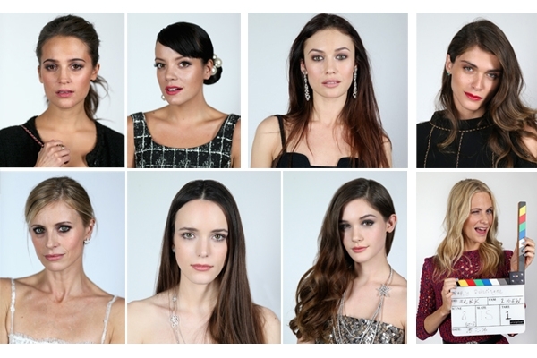 جميلات Chanel pre-Bafta ملامح الفن والموضة