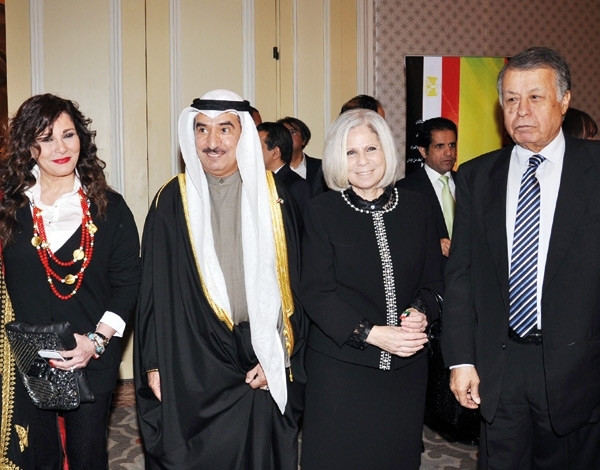 نجوم السياسة والفن في الاحتفال بالعيد الوطني الكويتي