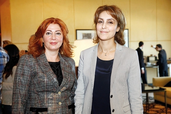 ليندا وهبي وغابريال قيامة