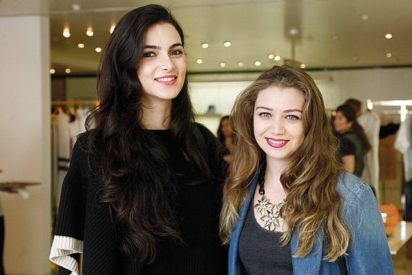 داليا سعد وآية جمّال