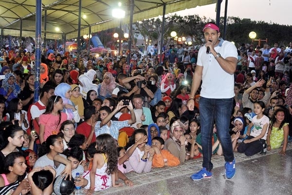 محمد نور على المسرح