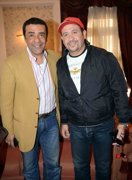 هشام عباس وشريف خير الله