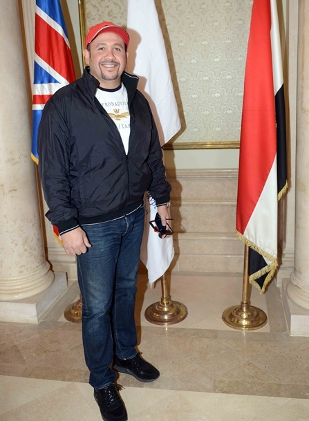 هشام عباس بالجامعة البريطانية