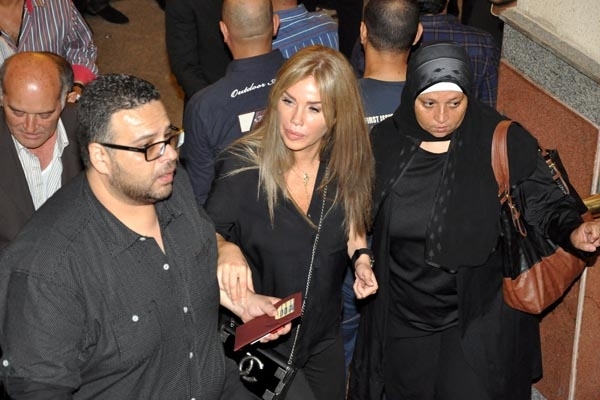 نيكول سابا حرصت على الحضور