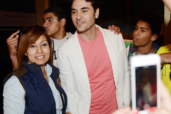 أحمد عز في أول ظهور له بعد أزمة زينة