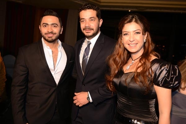 تامر حسني حرص على الحضور