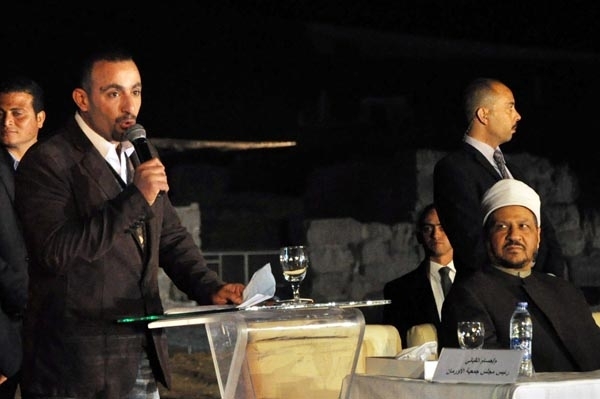 أحمد السقا يلقي كلمة