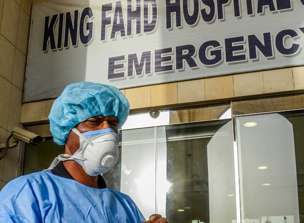 <strong  dir='ltr'> 11</strong> إصابة بالكورونا في جدة وتطهير لقسم الطوارئ في مستشفى الملك فهد العام