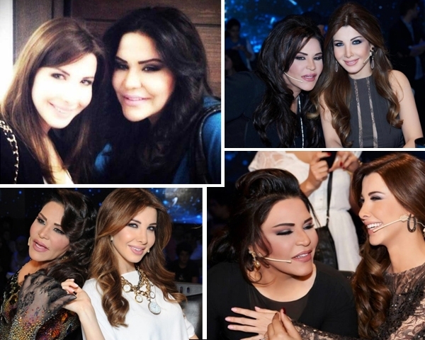 نانسي عجرم لأحلام: 'اشتقتلك كتير كتير كتير'