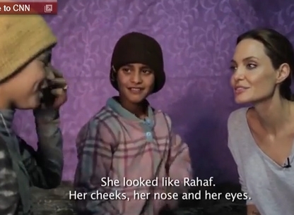 فيديو- أنجيلينا جولي تختصر حكاية سوريا