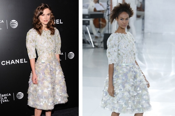 كيرا نايتلي، نجمة غير رياضية