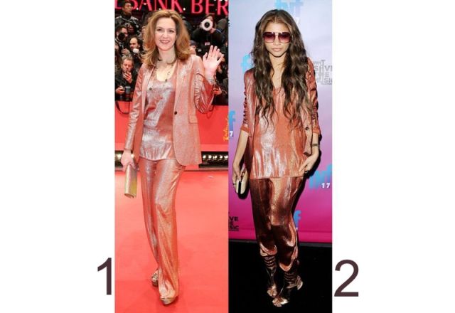 مارتينا وزندايا بأزياء Gucci، من برأيكم الأجمل؟