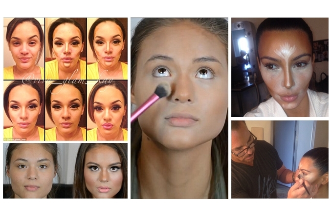 فيديو مدهش- كيف تحصلين على جمال كيم كارداشيان بخطوات ماكياج بسيطة؟؟