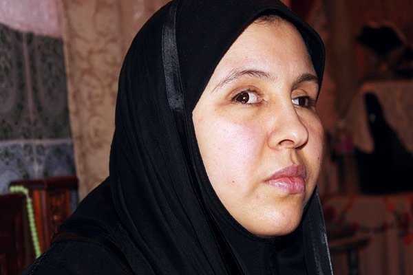 عفاف امرأة تونسية فقأ زوجها عينيها