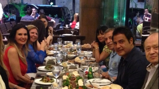 يسرا في ضيافة الفارس عاصي الحلاني